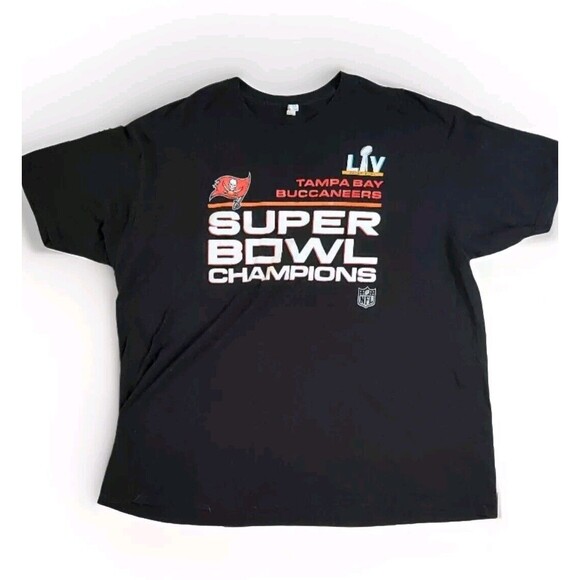 Teestyled Other - Tampa Bay Buccaneers Shirt Mens 3XL Black Short Sleeve Super Bowl Champions NFL